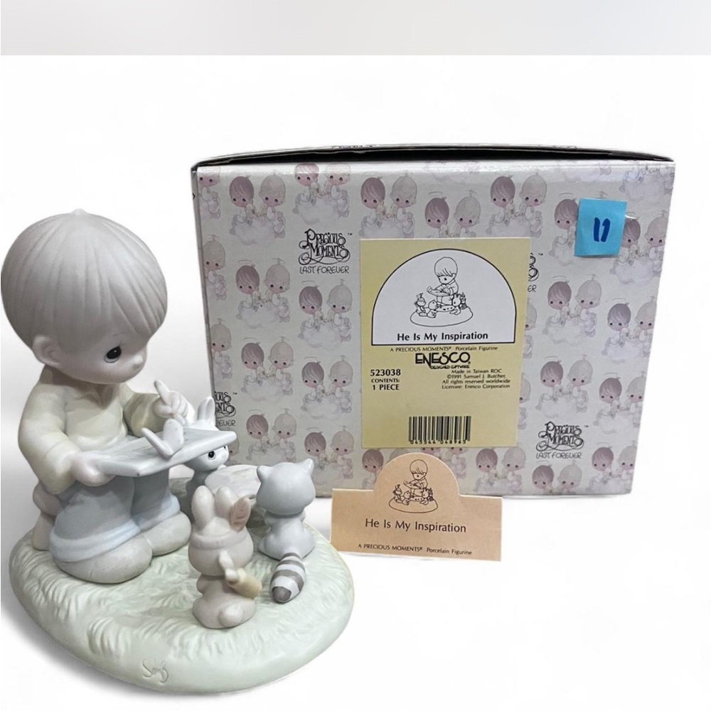 Vintage Precious Moments He Is My Inspiration Figurine - in excellent condition